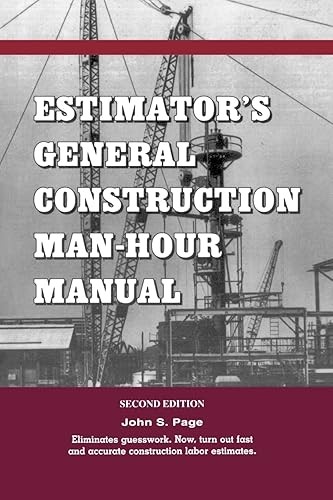 Estimator&rsquo;s General Construction Manhour Manual (Kluwer Intern…