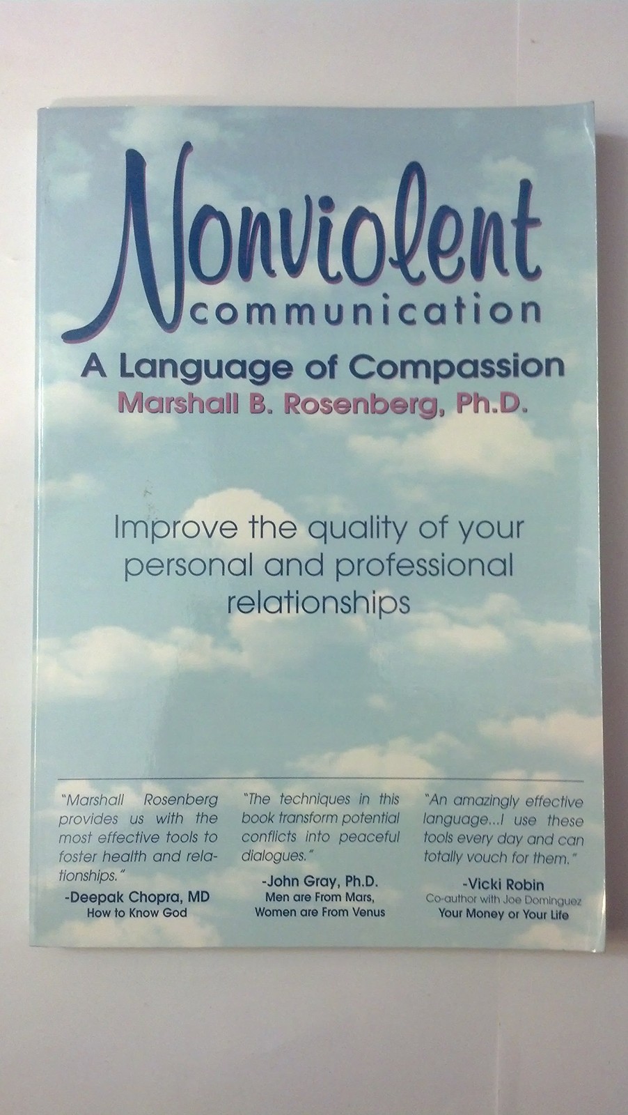 Nonviolent Communication: A Language of Compassion – paperback Marshall B. R…