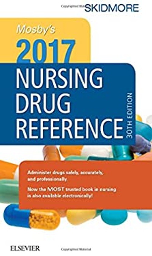 Mosby&rsquo;s 2017 Nursing Drug Reference Paperback Linda Skidmore-Roth