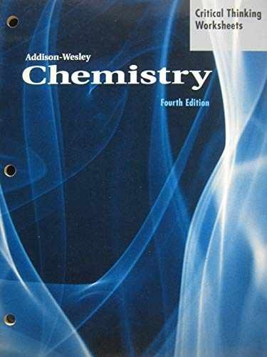Chemistry: Critical Thinking – Paperback, by Martin & Keller – Acceptable