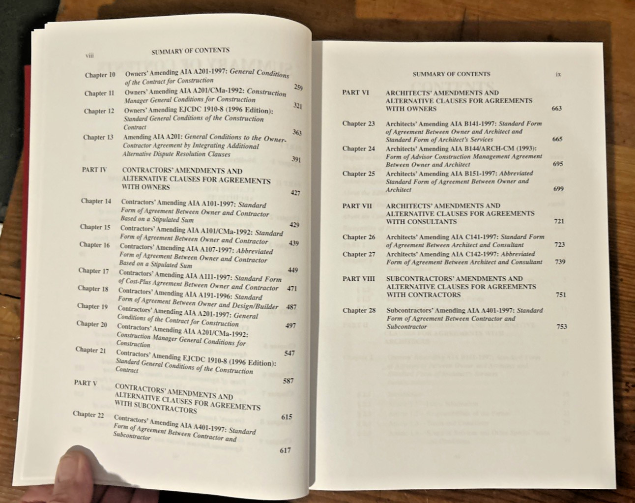 Alternative Clauses to Standard Construction Contracts 2nd Ed Glower W Jones