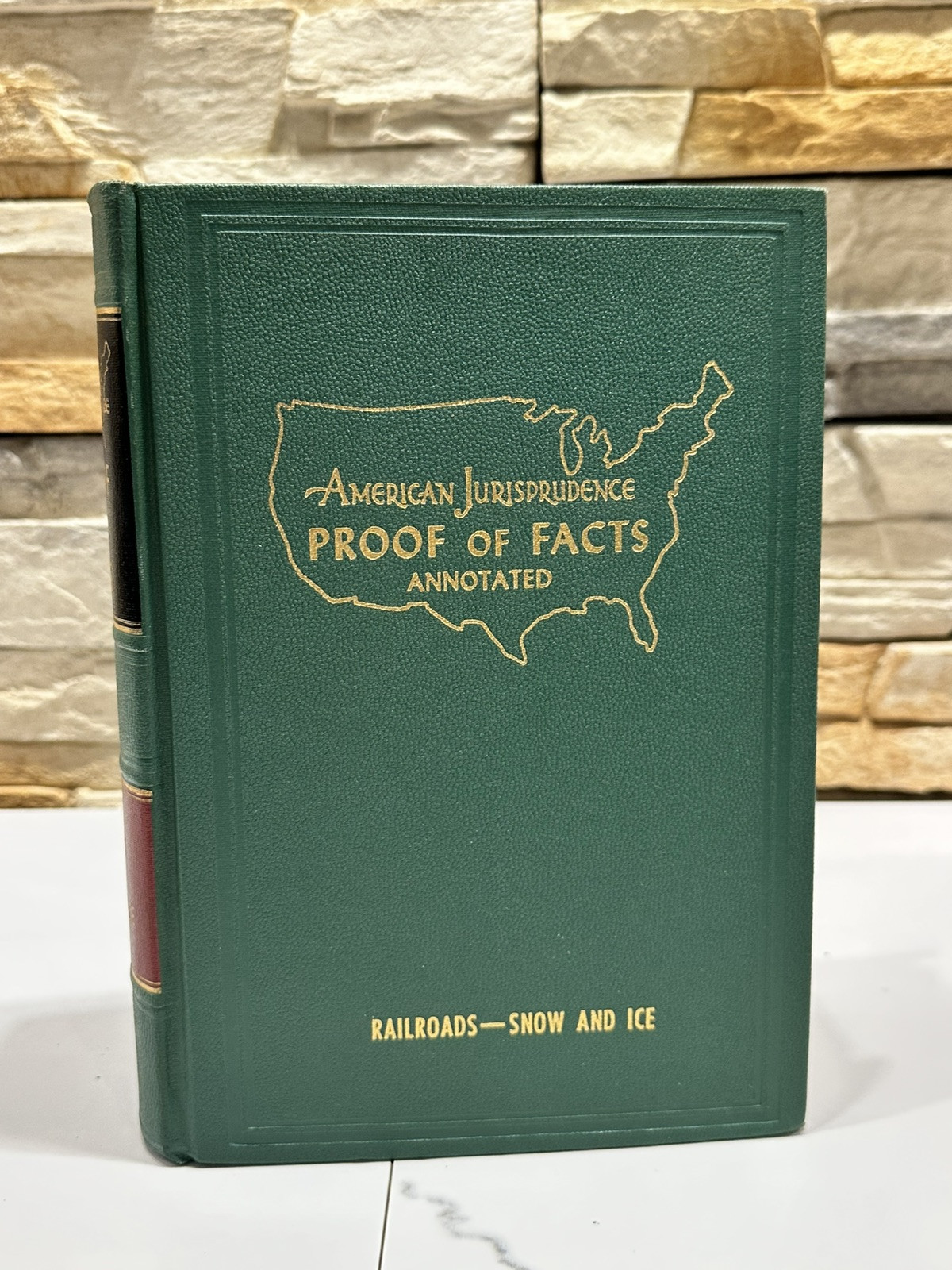 American Jurisprudence Proof Of Facts Annotated Vol 10 Railroads To Snow And Ice