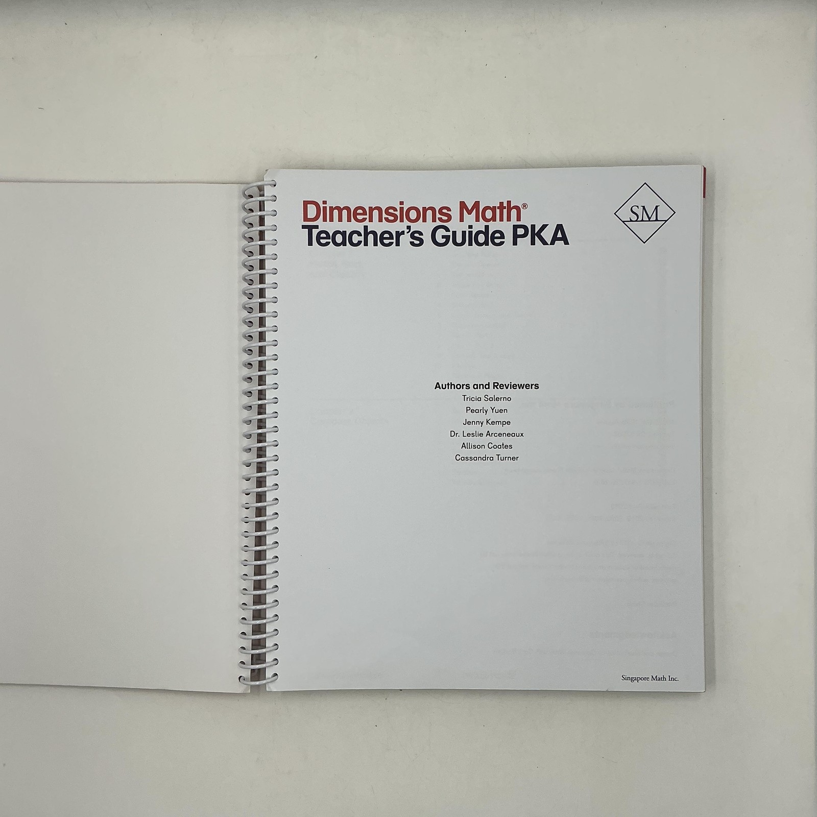 DIMENSIONS MATH TEACHER&rsquo;S GUIDE PKA SINGAPORE MATH PAPERBACK RED GREEN 2018