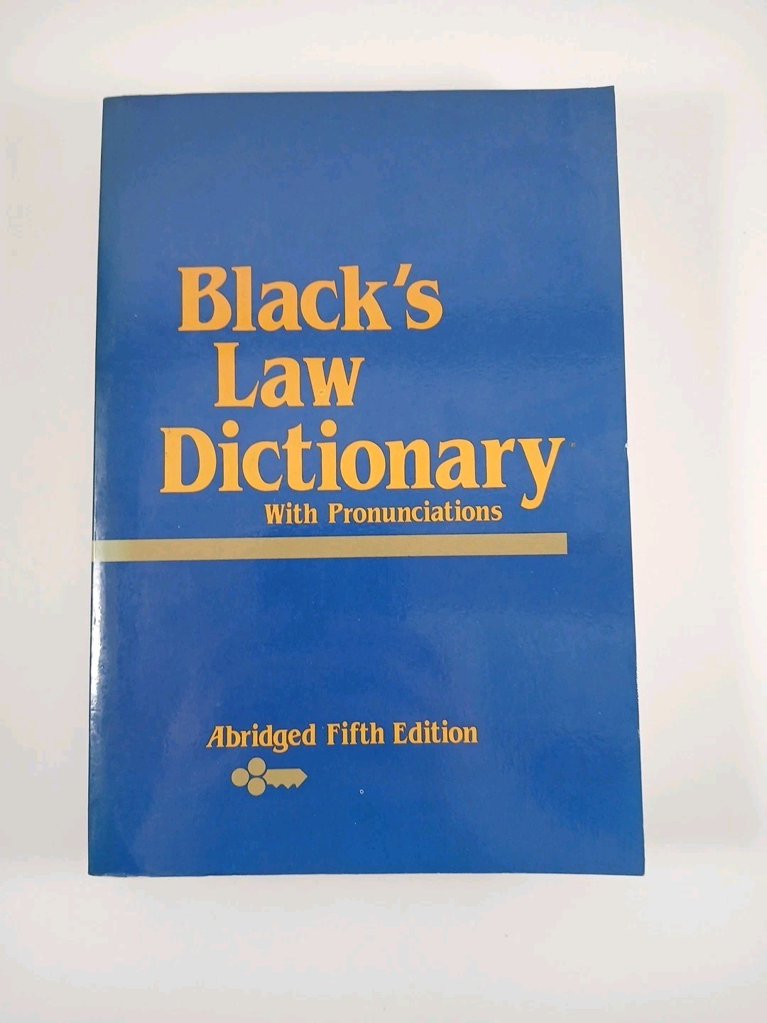 Black&rsquo;s Law Dictionary With Pronunciations Abridged Fifth Edition Paperback 5th