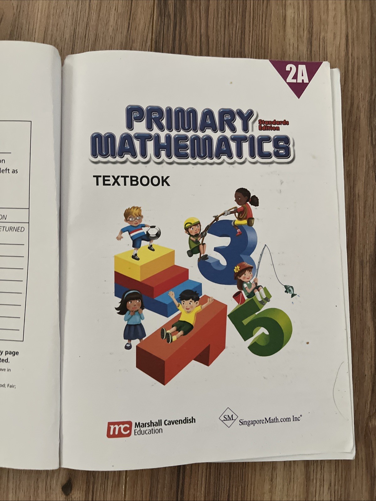 Singapore Math Primary Mathematics Standards Edition 2A 2B Textbooks & Guides