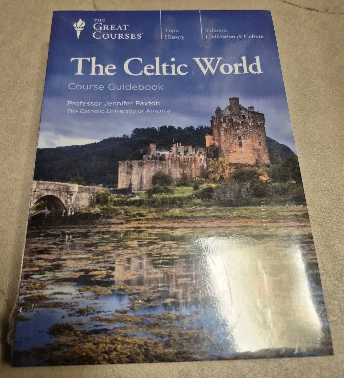 Great Courses: Celtic World by Jennifer Paxton (DVD 4 Disc Set + Book) SEALED