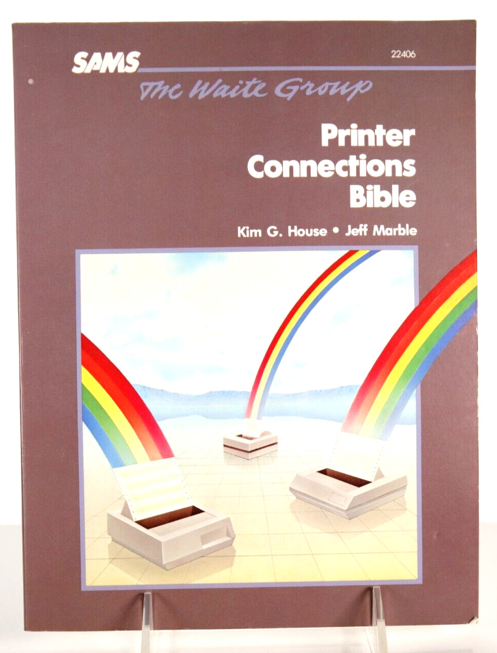 Sams Printer Connection Bible, 1985 Softcover Paperback Book, Apple, Epson