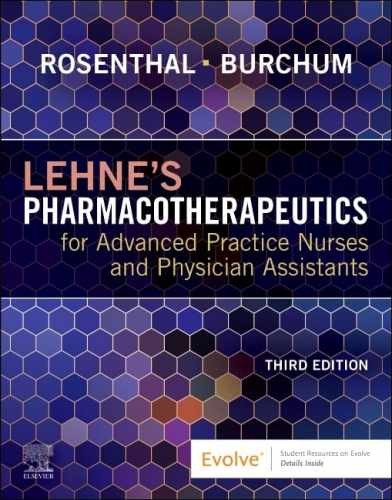 Lehne&rsquo;s Pharmacotherapeutics for – Paperback, by Rosenthal DNP RN – Very Good c