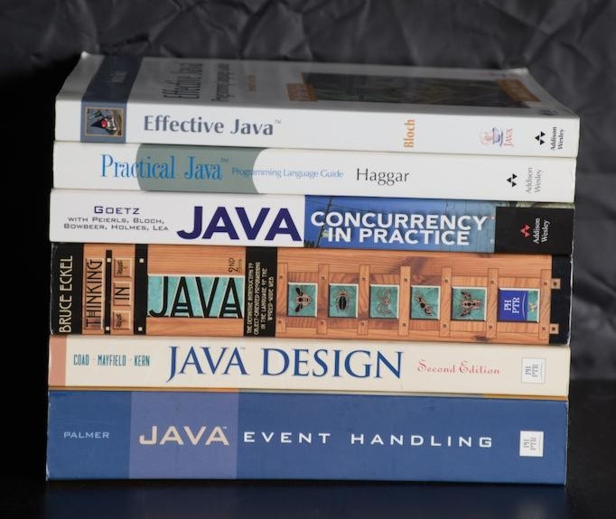 Lot of 6 Java computer programming Language Textbooks – How to program in Java