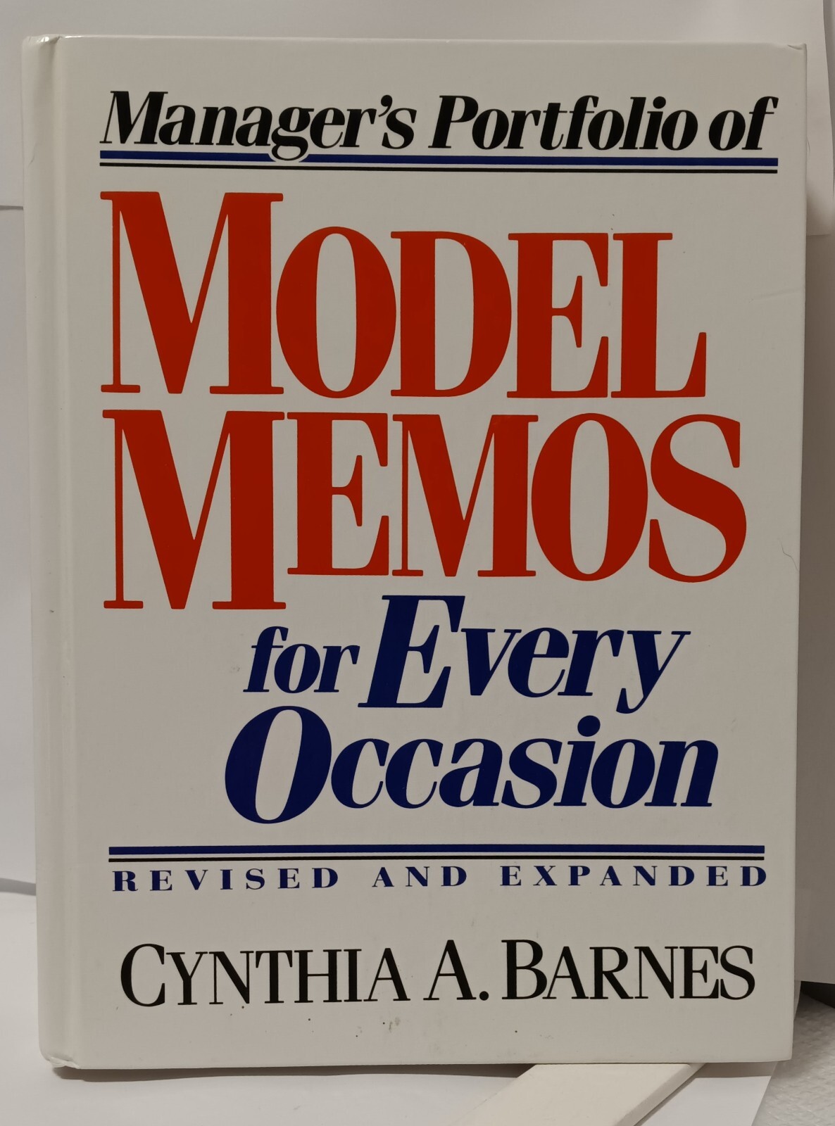 Manager&rsquo;s Portfolio of Model Memos for Every Occasion Barnes NEW