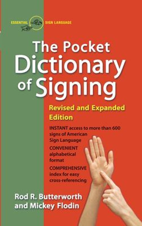 The Pocket Dictionary of Signing Paperback Rod R., Flodin, Mickey