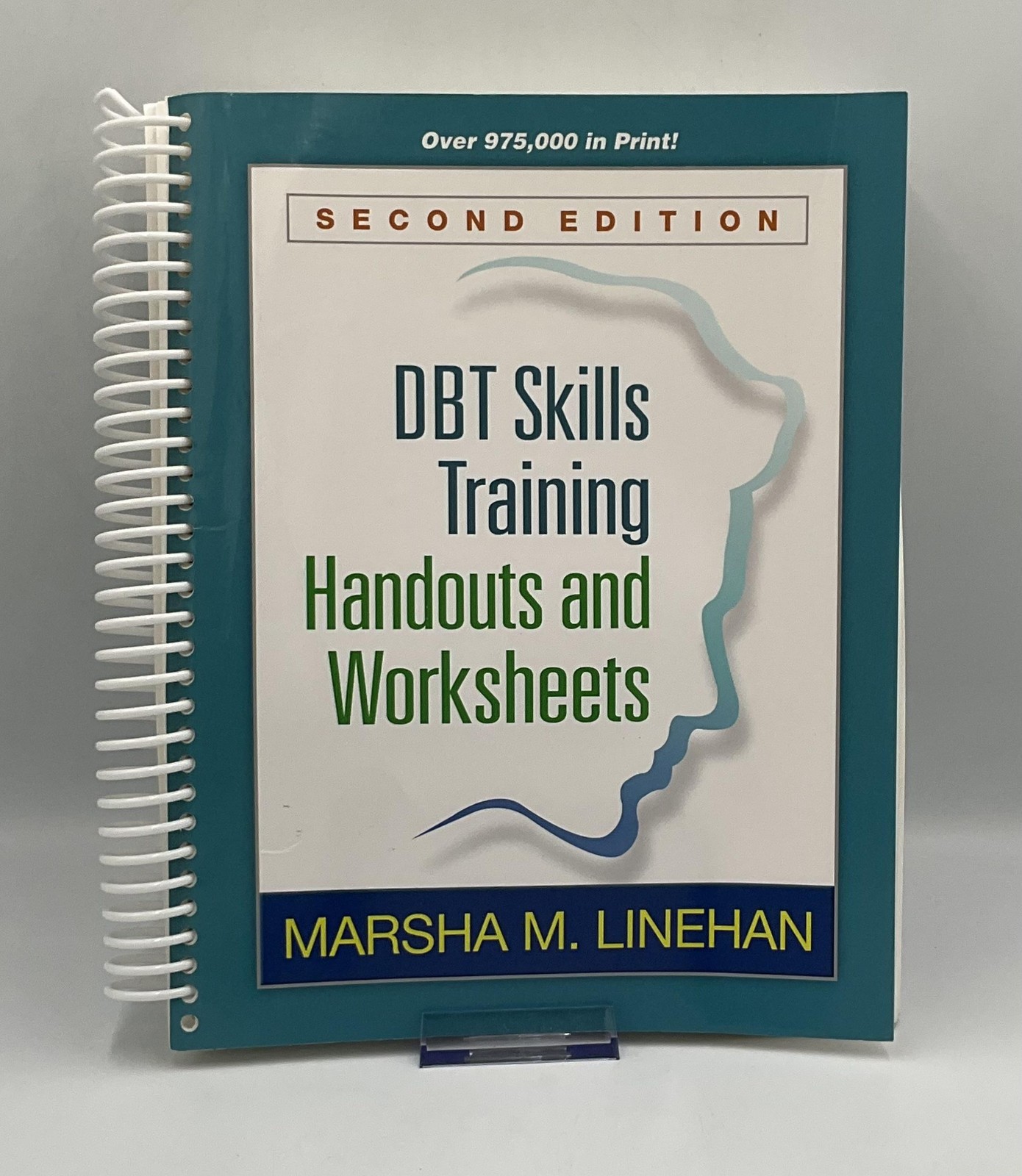 DBT Skills Training Handouts & Worksheets Marsha Linehan Guilford 8.5×11 Teal PB
