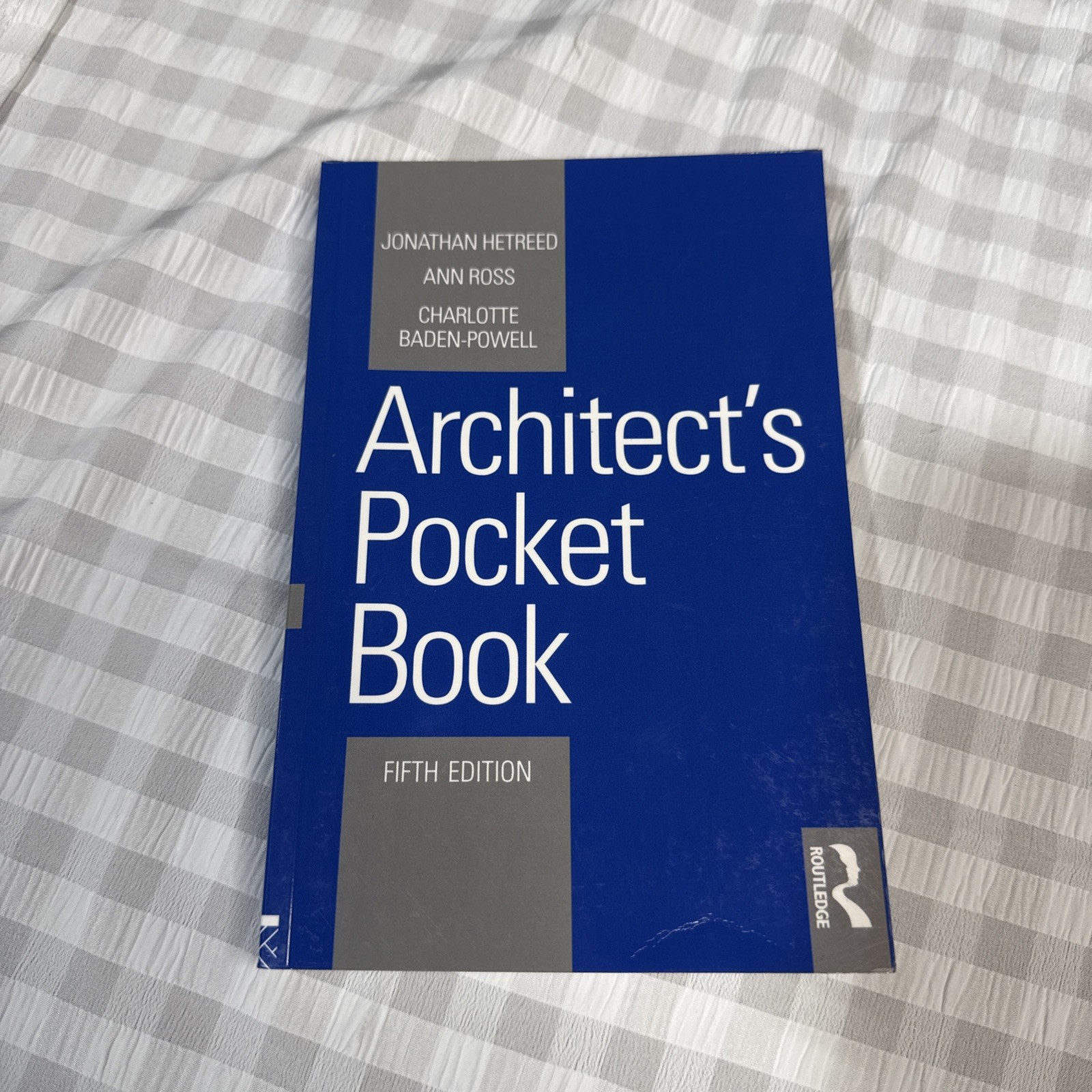 Architect&rsquo;s Pocket Book Fifth Edition – Hetreed, Jonathan – New
