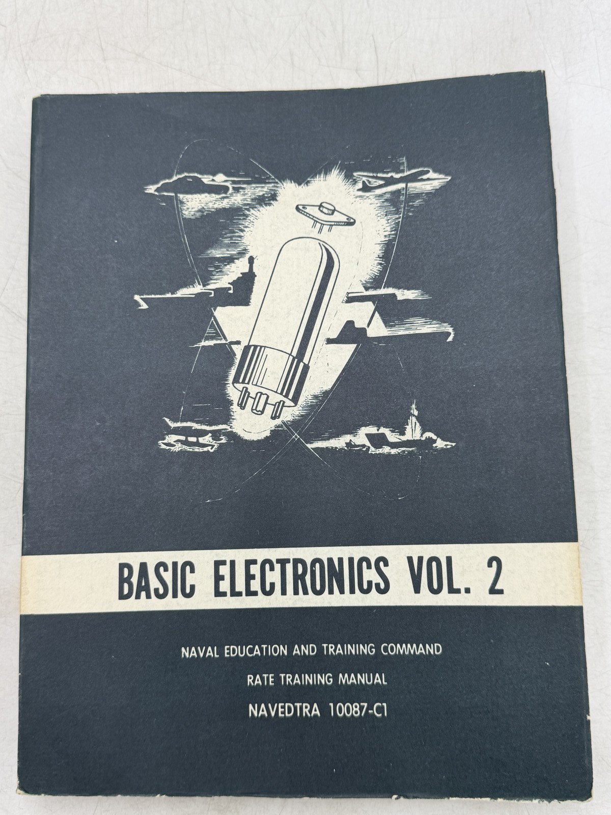 Basic Electronics Vol 1 & 2 Vintage Educational Book Set – GOOD