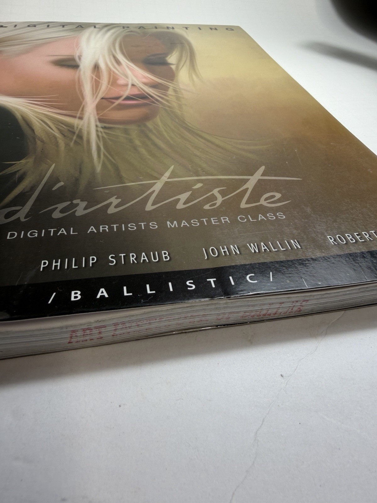 MATTE PAINTING 1 D&rsquo;ARTISTE DIGITAL ARTISTS MASTER CLASS ART BOOK Excellent Cond.