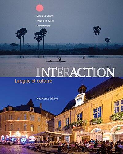 Bundle: Interaction: Langue et culture, 9th + iLrnTM Heinle Learning Cent – GOOD