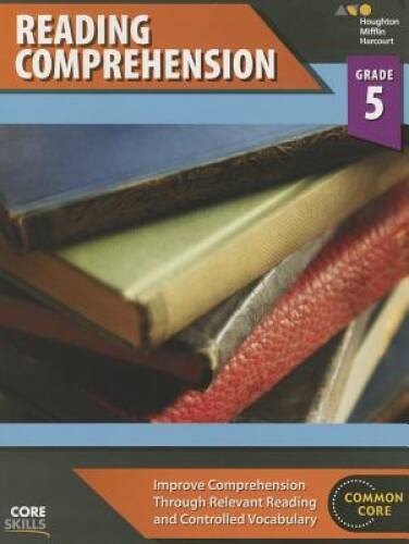 Steck-Vaughn Core Skills Reading Comprehension: Workbook Grade 5 – GOOD