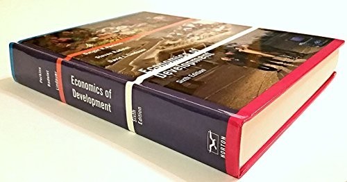 Economics of Development – VERY GOOD