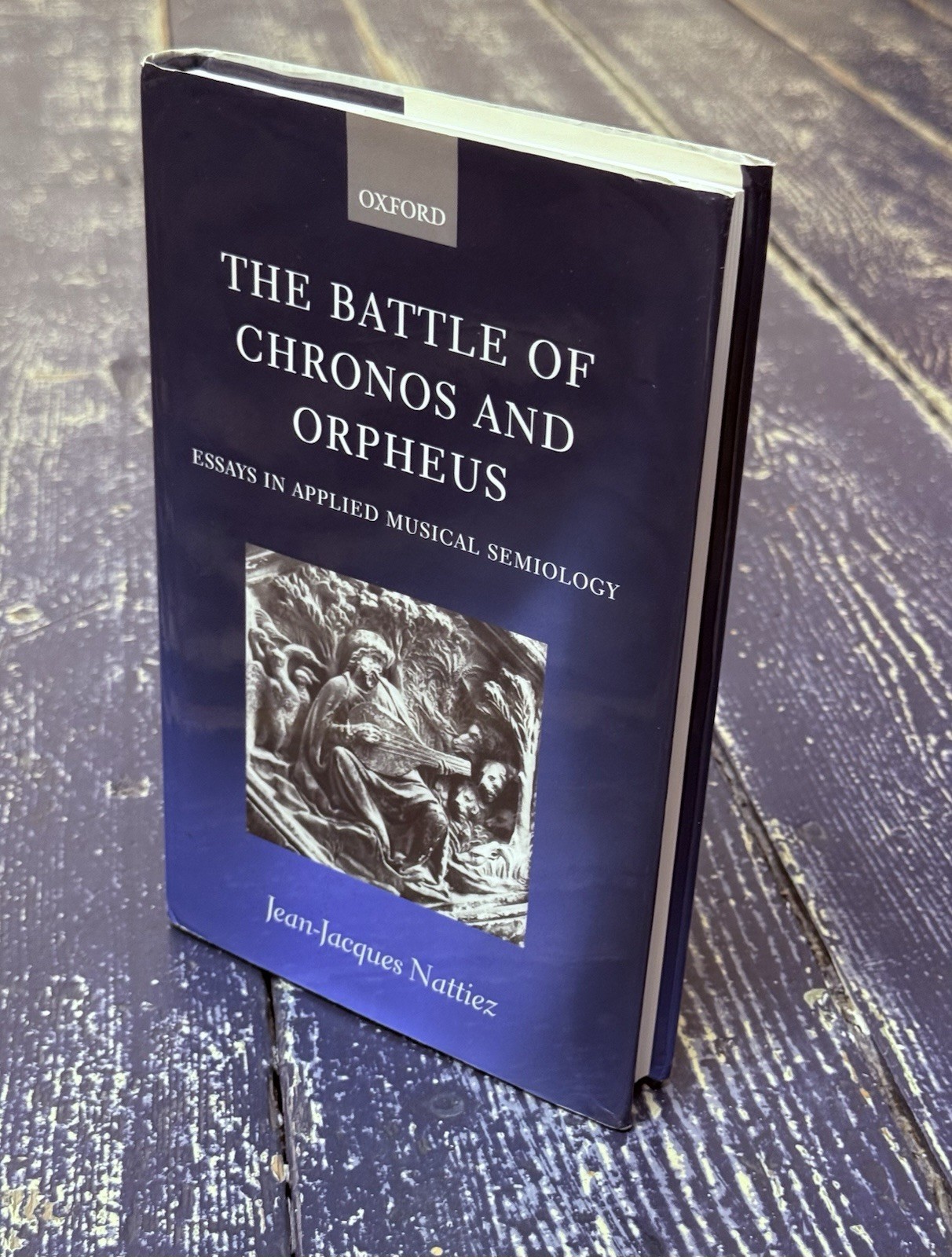Battle of Chronos and Orpheus WAGNER BOULEZ GOULD Music Semiology Rare Signed