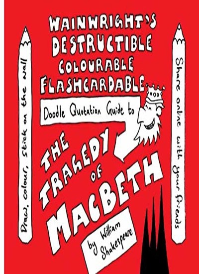 Wainwright&rsquo;s Destructible Colourable Flashcardable Doodle Quotat