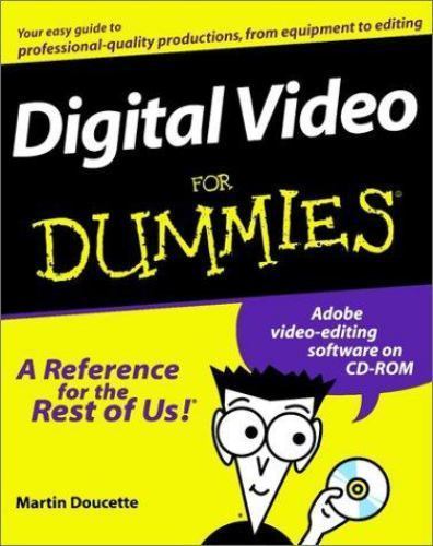Digital Video for Dummies by Dummies Technical Press Staff (1999, Paperback)