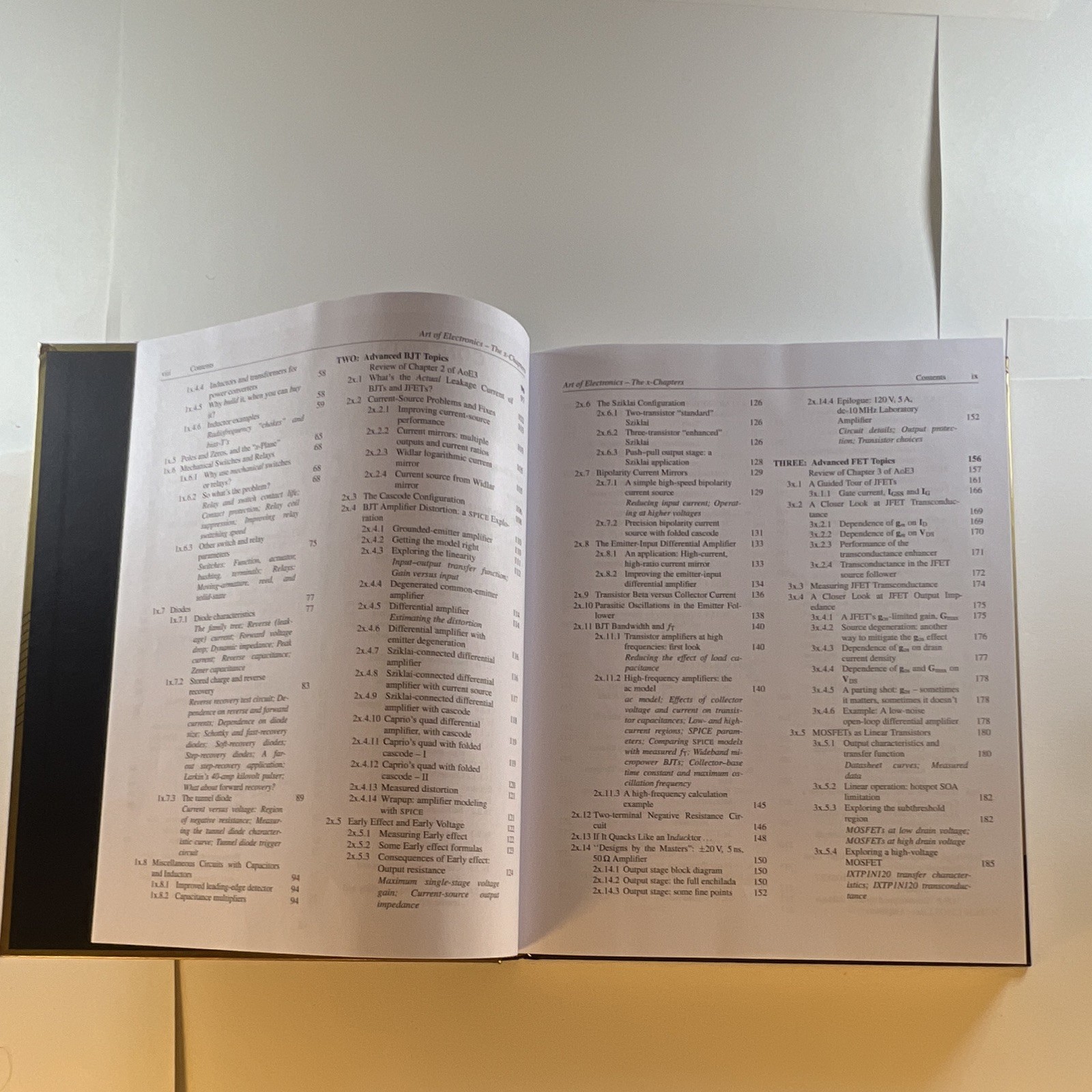 Art of Electronics: The X Chapters by Paul Horowitz and Winfield Hill