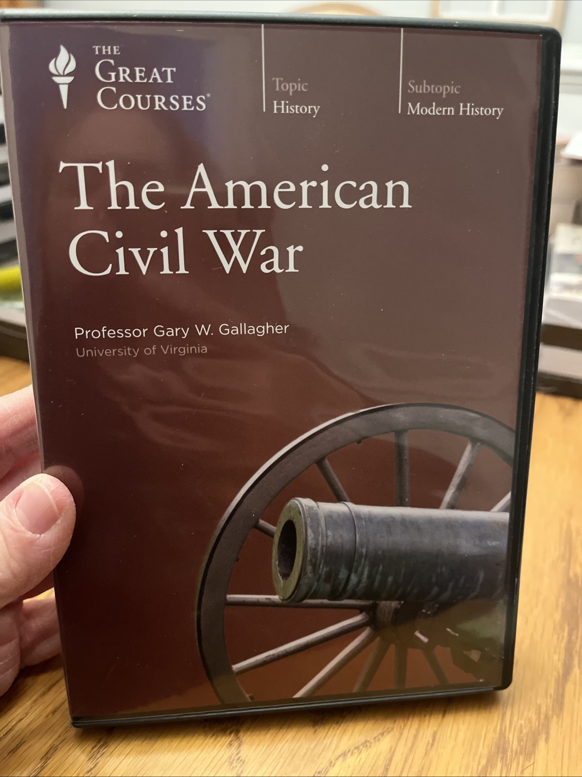 Great Courses- American Civil War by Gary W. Gallagher (Book/ Dvds) Open Box