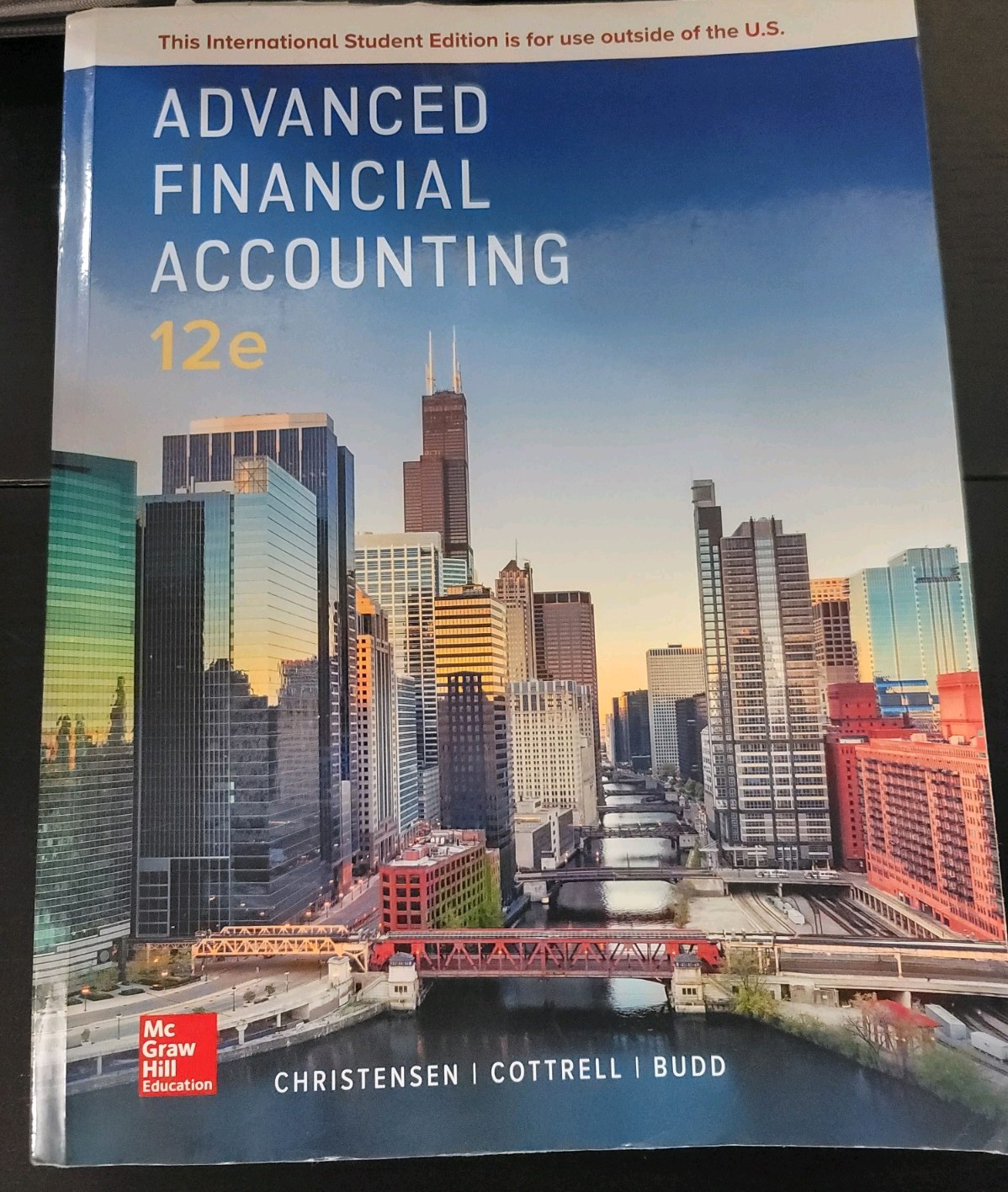 Advanced Financial Accounting by Christensen, Cottrell, and Budd (12th Edition)