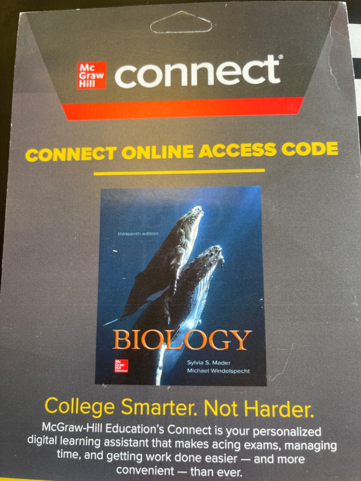 Connect Access Card for Biology by Sylvia S. Mader (2018, Digital, Other)