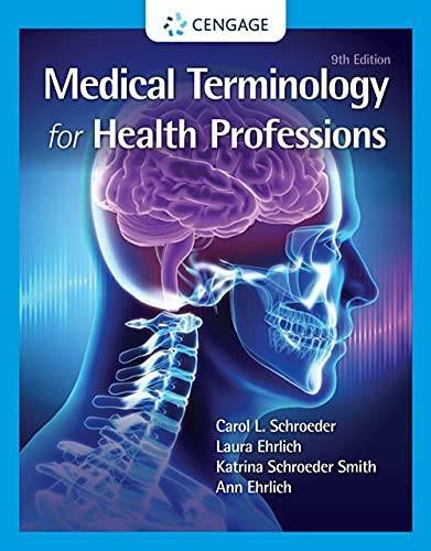 Medical Terminology for Health Professions, Spiral bound Version – GOOD