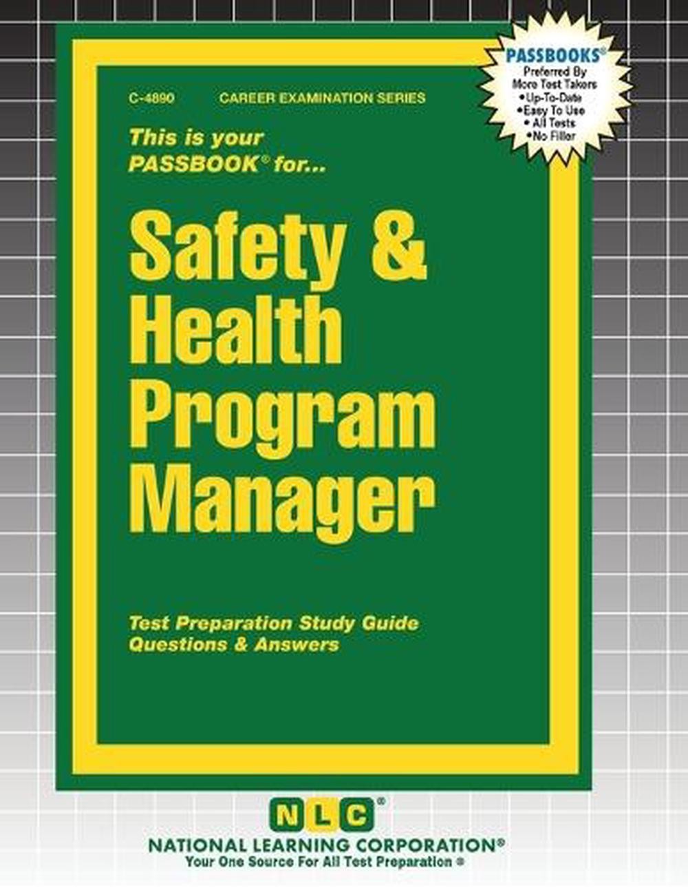 Safety & Health Program Manager by Passbooks Paperback Book
