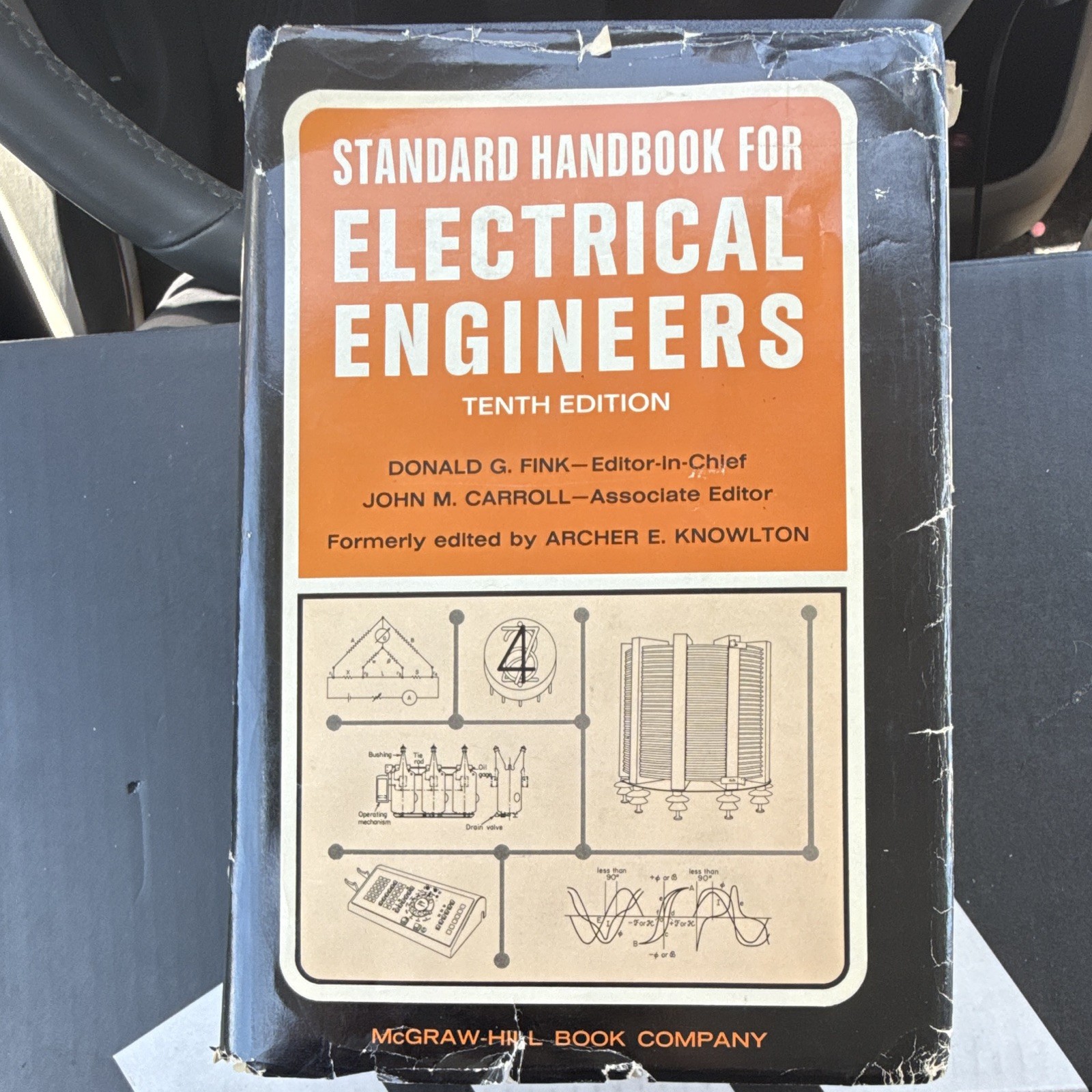 McGraw-Hill Standard Handbook for Electrical Engineers 10th HC 1978 Fink
