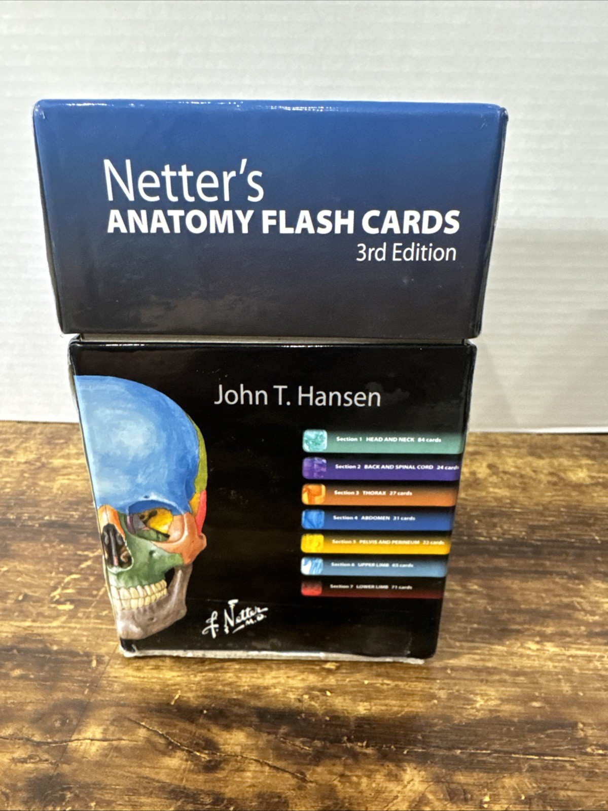 Netter&rsquo;s Anatomy Flash Cards: with Online – Cards, by John T. Hansen – Good