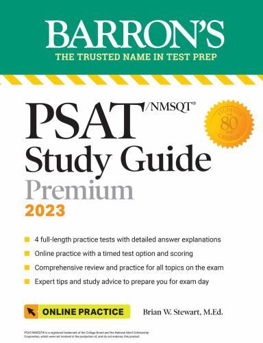 Barron&rsquo;s Test Prep Ser.: PSAT/NMSQT Study Guide, 2023 : Comprehensive Review…