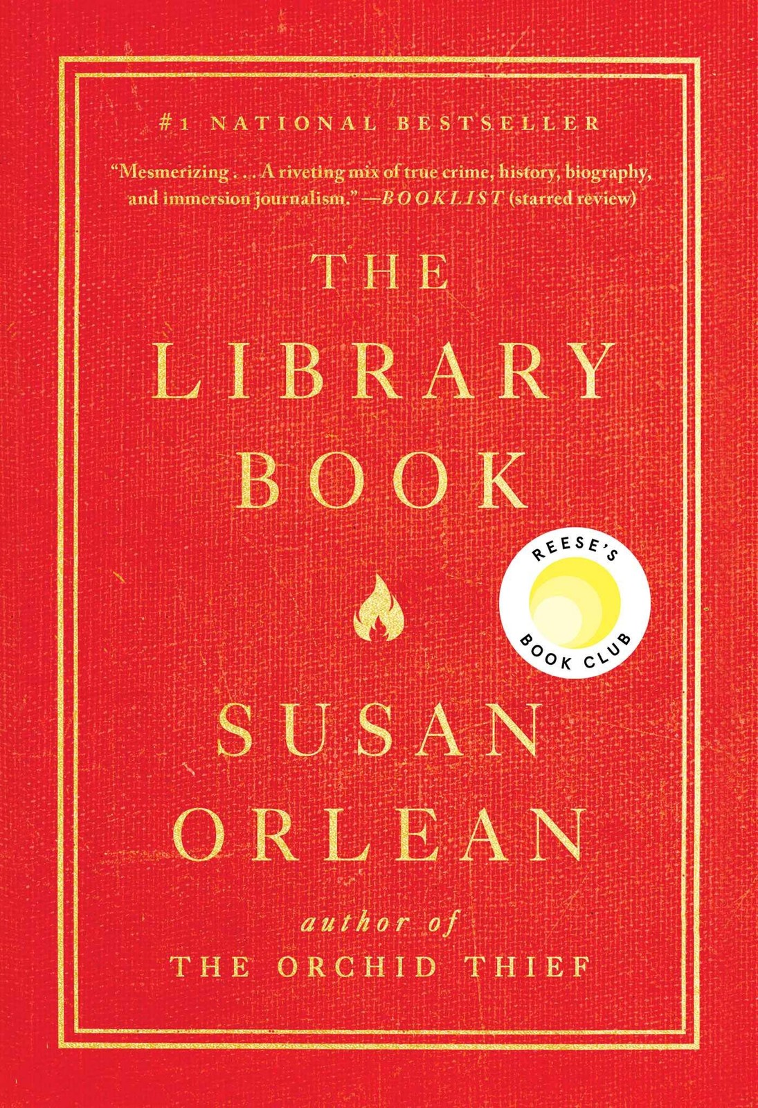 The Library Book – hardcover Orlean, Susan