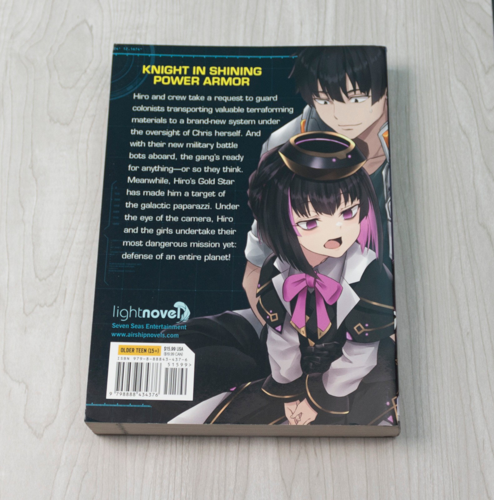 Reborn as a Space Mercenary Vol 8 English Light Novel Volume Ryuto / Seven Seas