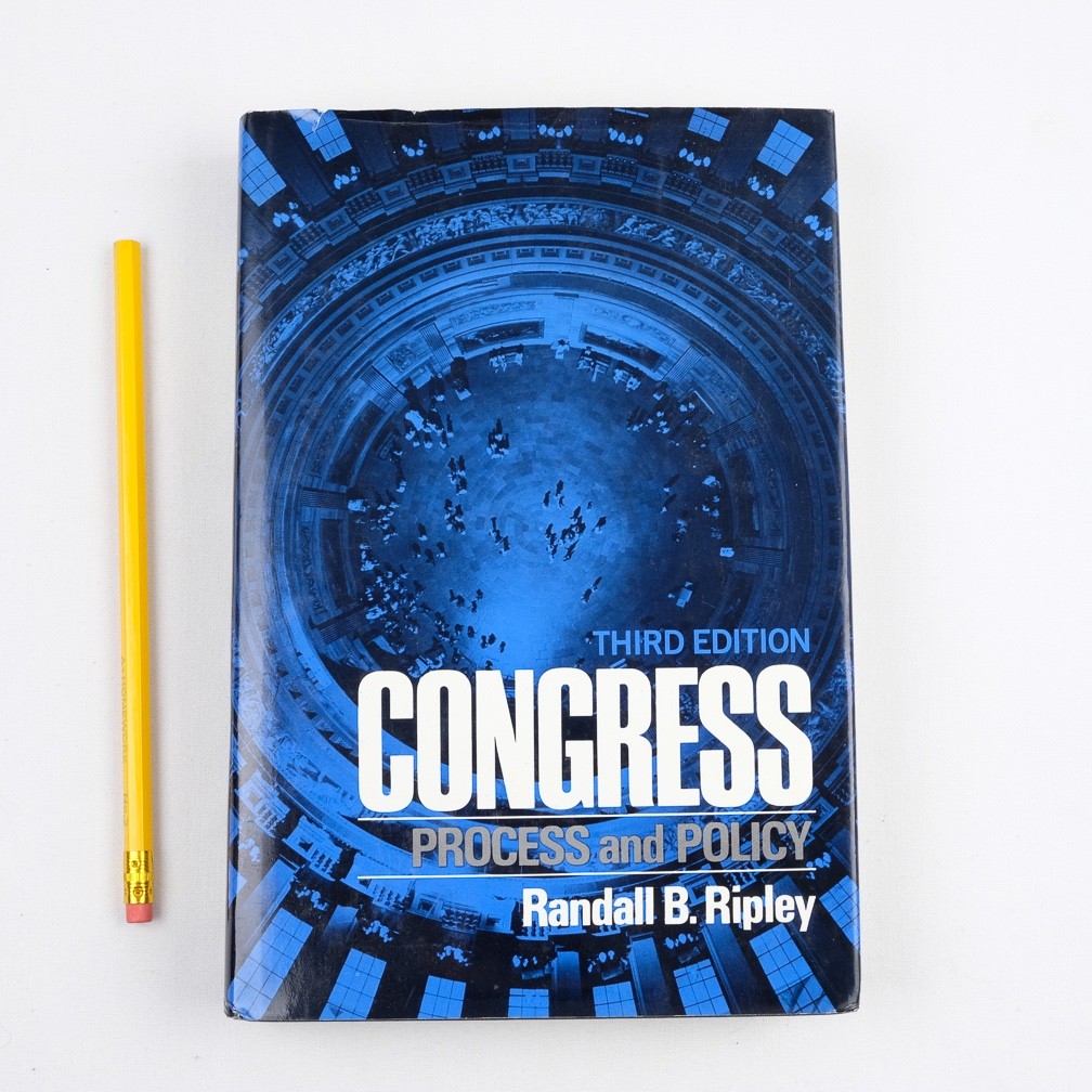 Congress: Process and Policy, 3rd Edition, by Randall Ripley, 1983 HC