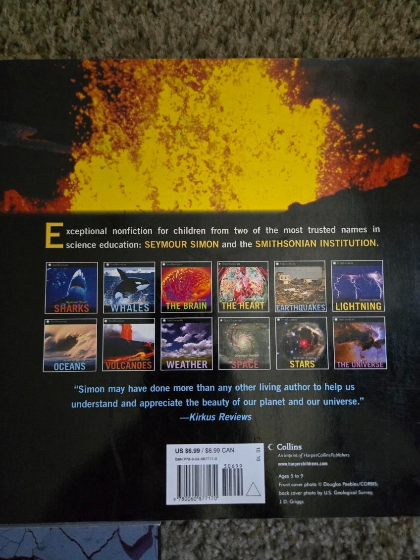 Science Weather Earth Book Bundle Elementary Grades Lot of 3 Homeschool Kids