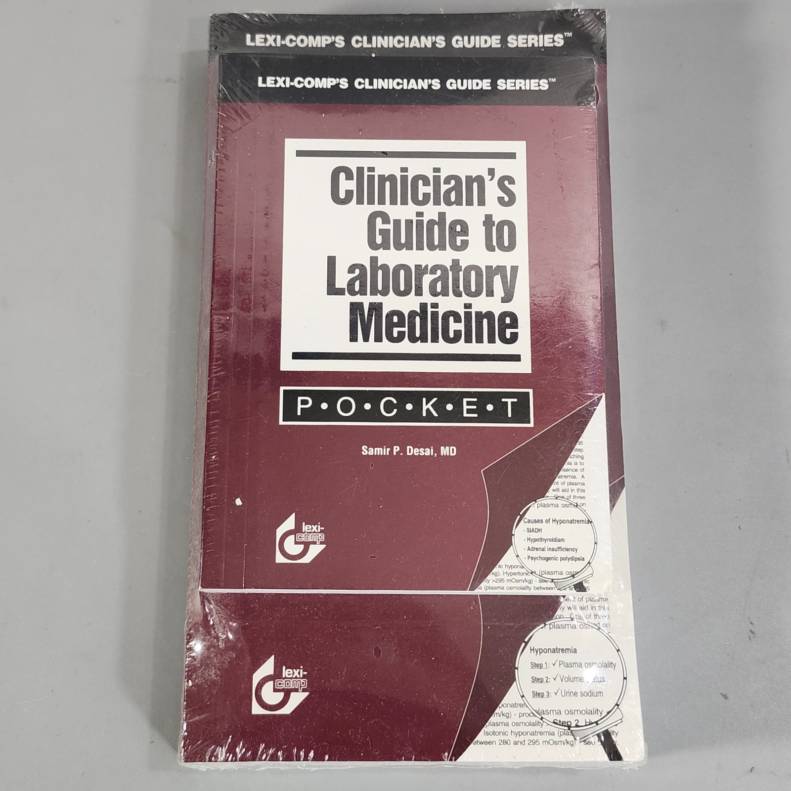 Lexi-Comps Clinicians Guide Laboratory Medicine Pocket Practical Approach Books