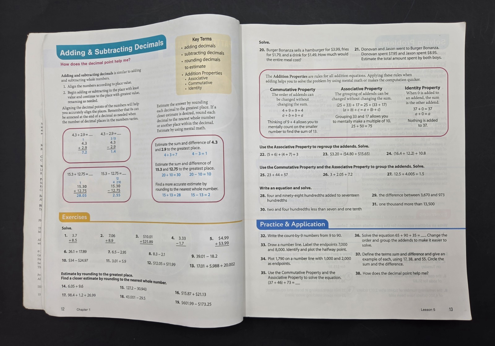 BJU Press Math 6 Worktext (4th Edition) 525444-005-01 Used-GOOD