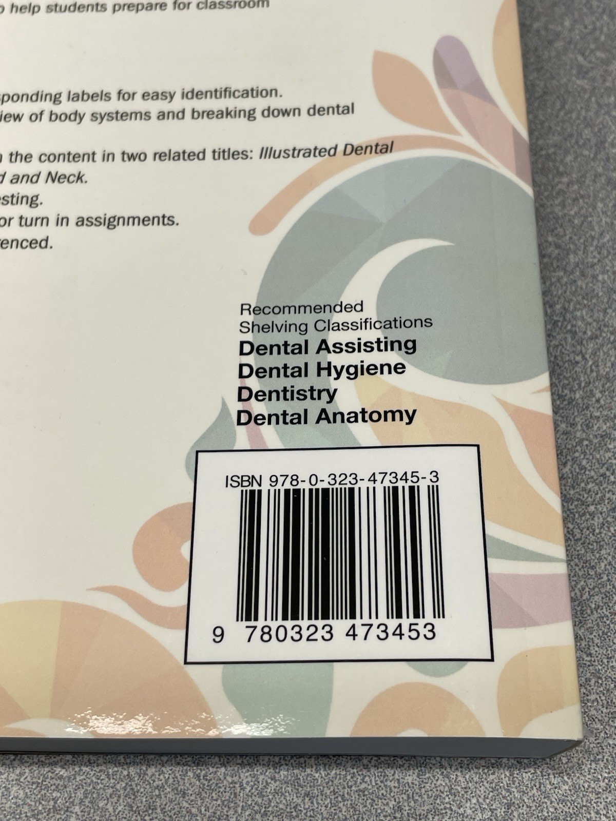 Dental Anatomy Coloring Book by Margaret J. Fehrenbach (2018, Trade Paperback)