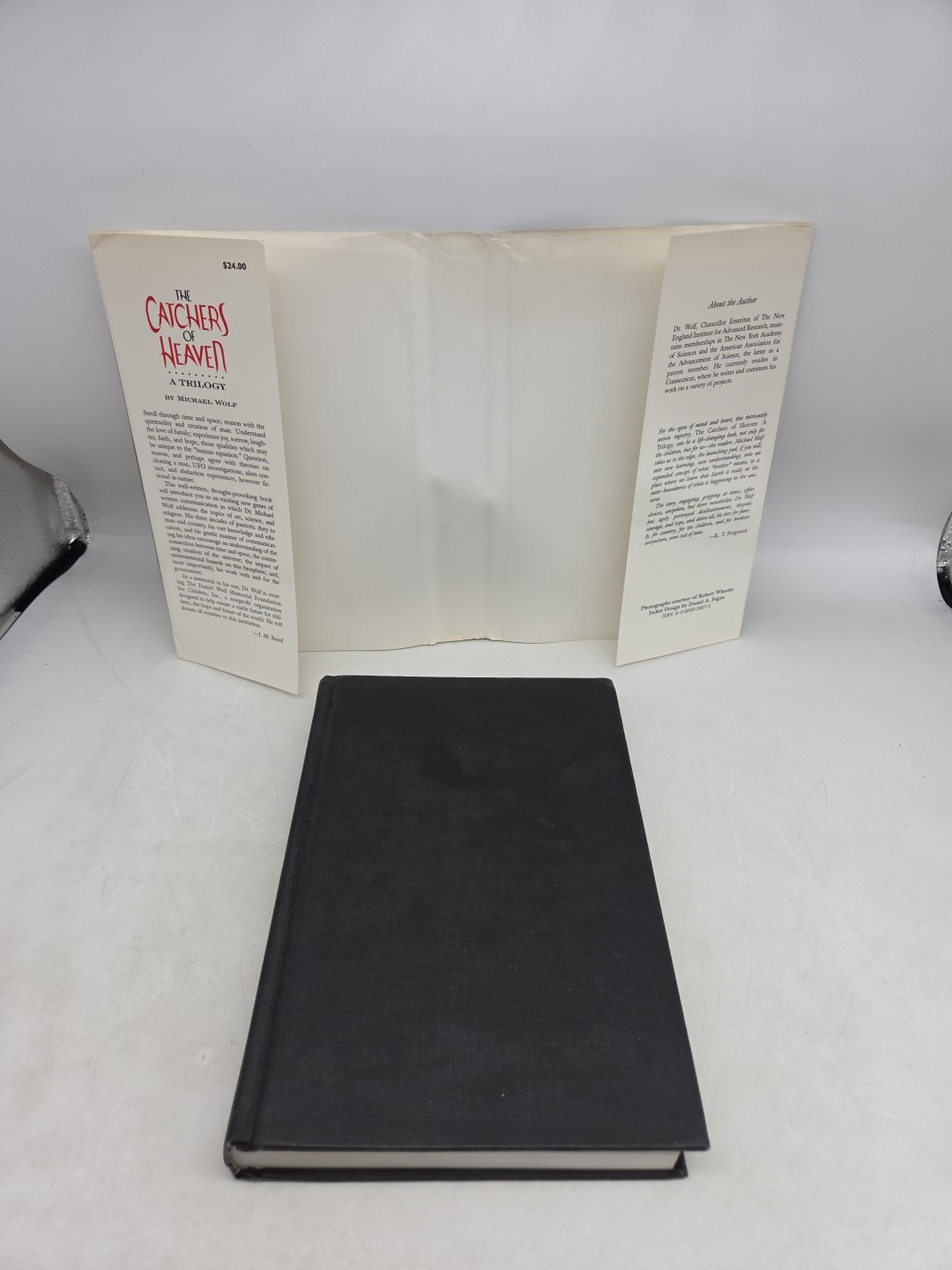 The Catchers of Heaven: Trilogy – (Michael Wolf, HCDJ, 1996, Second Printing)