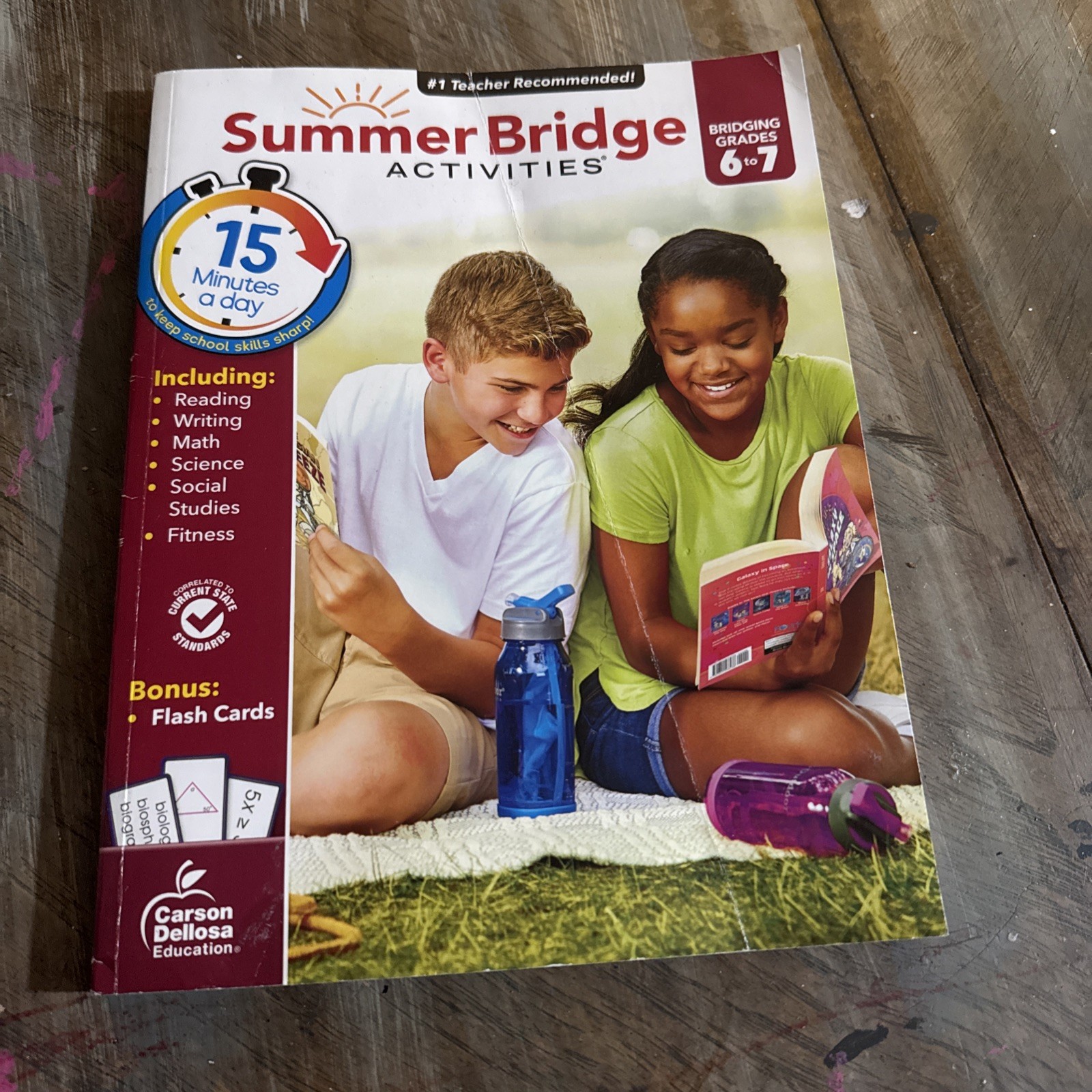Summer Bridge Activities Bridging Grades 6 To 7, Missing Less Than 10 Pages