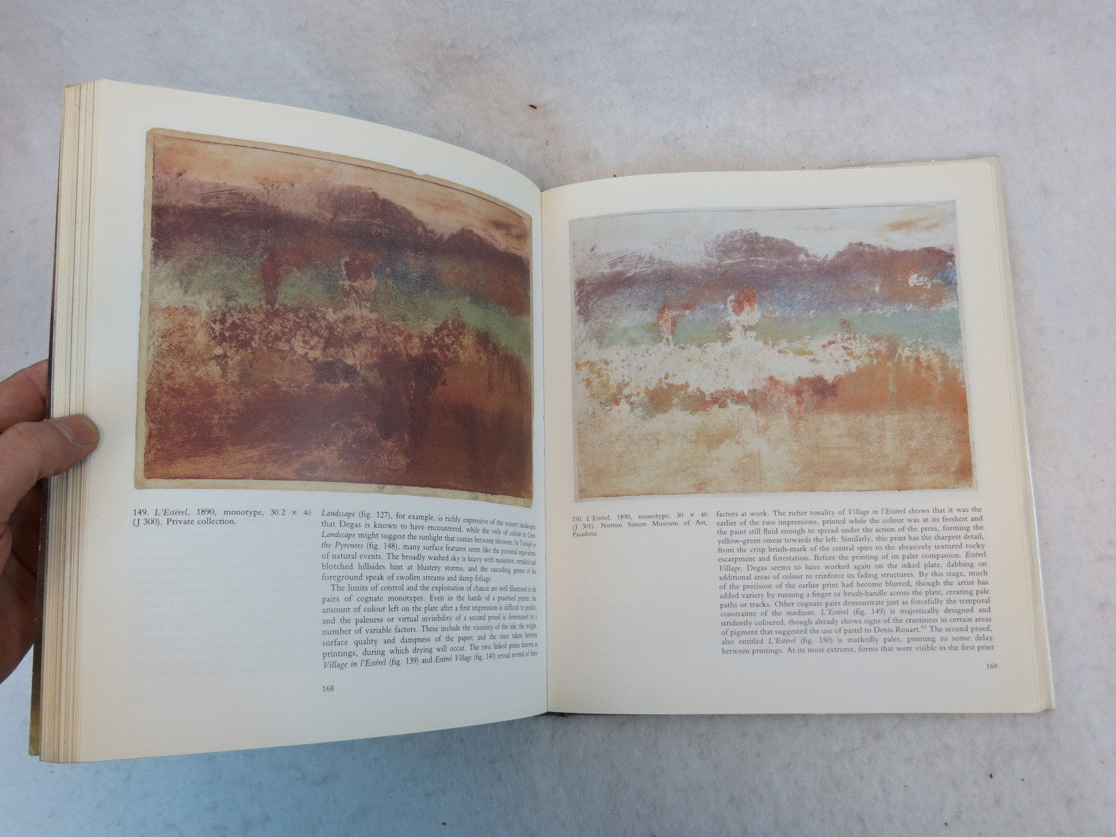 Richard Kendall DEGAS LANDSCAPES Yale University Press c.1993, HC/DJ