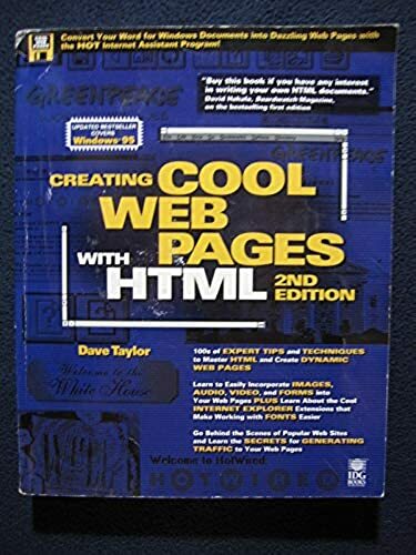 Creating Cool Web Pages With Html [Jan 01, 1996] Taylor, Dave