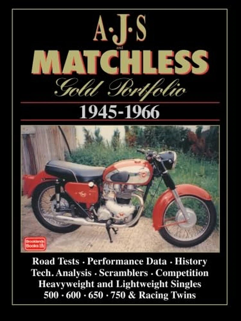 AJS & Matchless 1945-1966 Gold Portfolio: Road Test Book