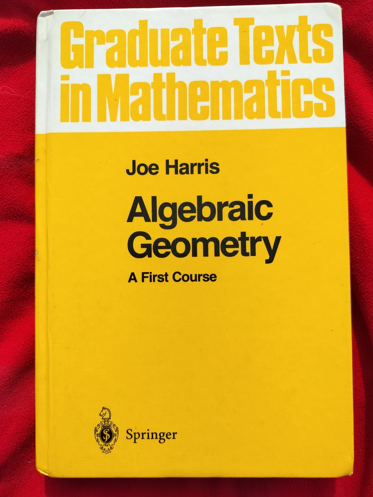 Joe Harris – Algebraic Geometry