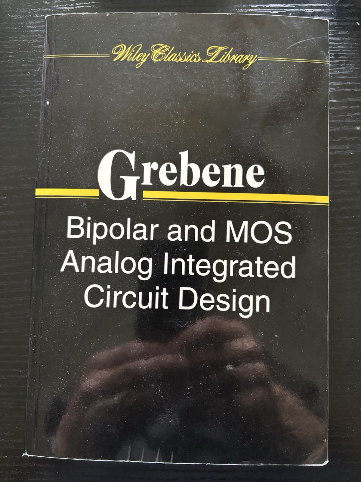 Bipolar and MOS Analog Integrated Circuit Design by Alan B. Grebene , 2003.