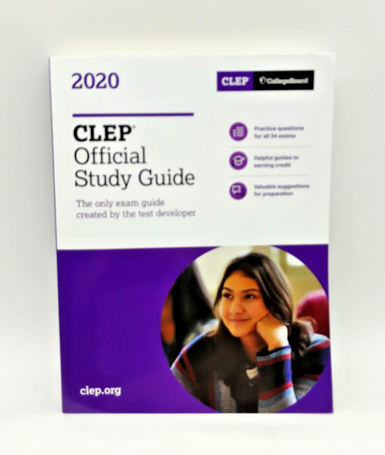 CLEP Official Study Guide 2020 College Board Exam Prep Paperback 9781457312212