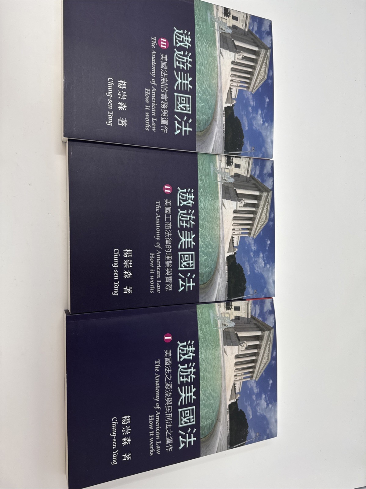 The Anatomy of American Law and How it Works 3 Volume Set Chung-Sen Yang Chinese